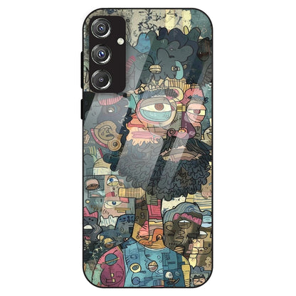 Urban Doodle Art - Glass Case For Samsung Galaxy F34