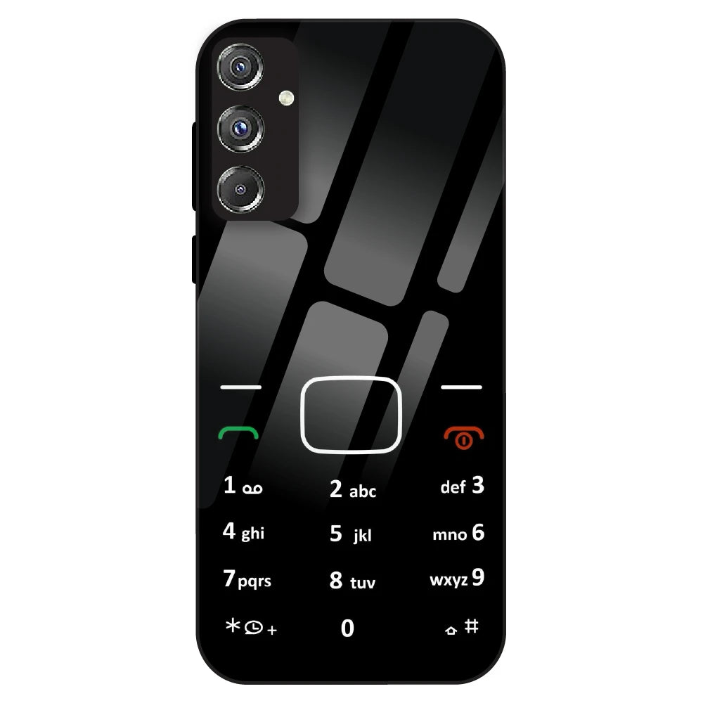 Retro Dial Pad Aesthetic - Glass Case For Samsung Galaxy F34