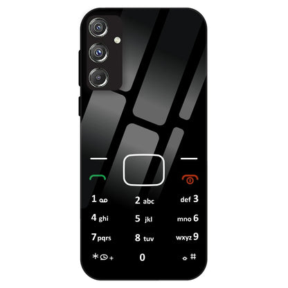 Retro Dial Pad Aesthetic - Glass Case For Samsung Galaxy F34