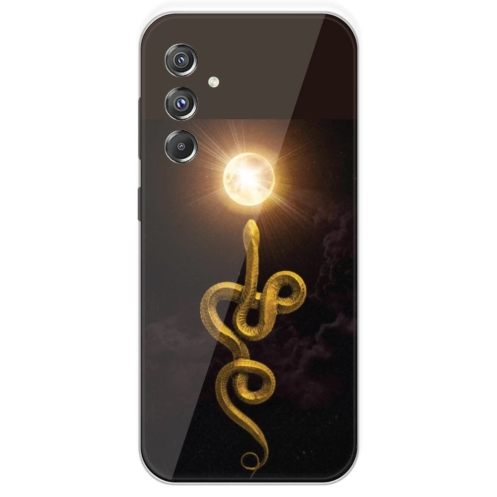 Golden Serpent - Printed Silicone Case For Samsung Galaxy F34