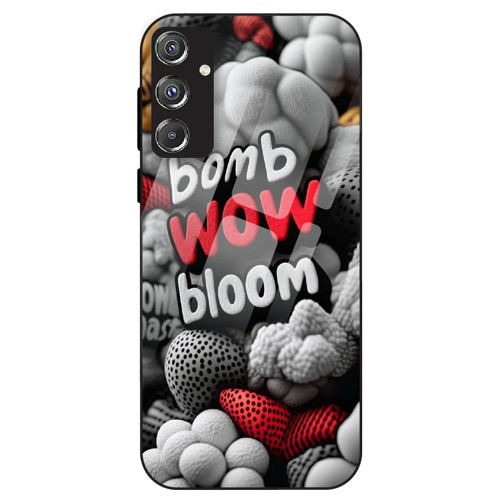 Urban Pop Text Aesthetic - Glass Case For Samsung Galaxy F34