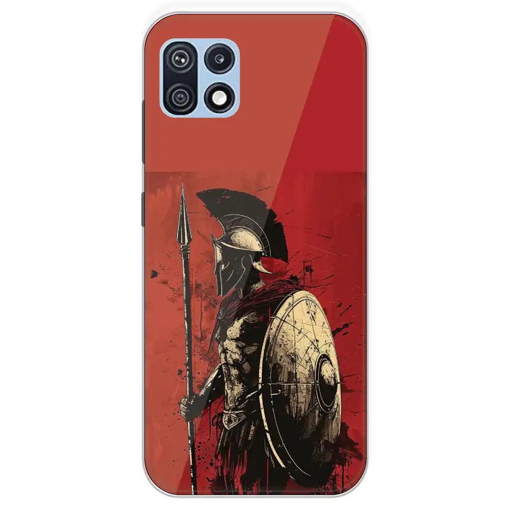 War - Printed Silicone Case For Samsung Galaxy F42