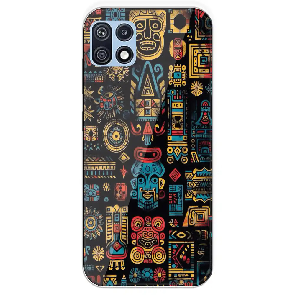Modern Art - Printed Silicone Case For Samsung Galaxy F42