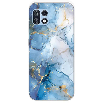 Blue Marble - Printed Silicone Case For Samsung Galaxy F42