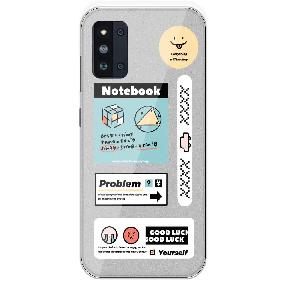 Exam Collage - Printed Silicone Case For Samsung Galaxy F52