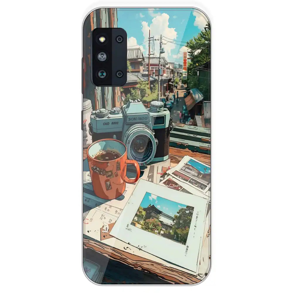 Vintage Camera Travel Vibes - Printed Silicone Case For Samsung Galaxy F52