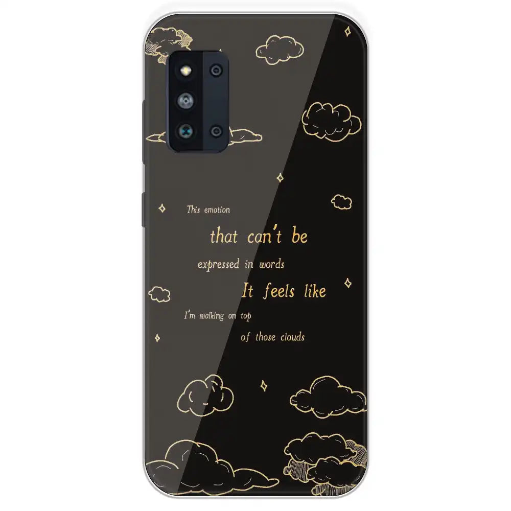 On Top Of Those Clouds - Printed Silicone Case For Samsung Galaxy F52