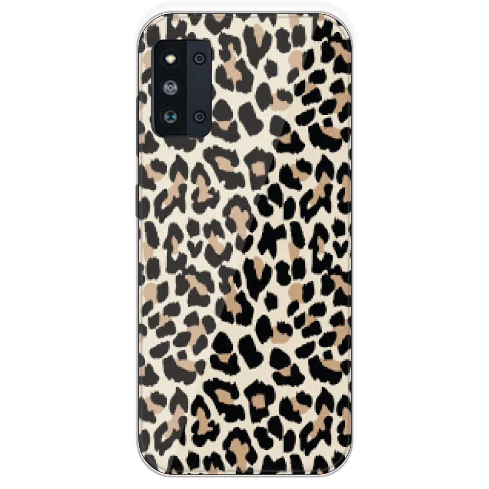 Leopard Print - Printed Silicone Case For Samsung Galaxy F52