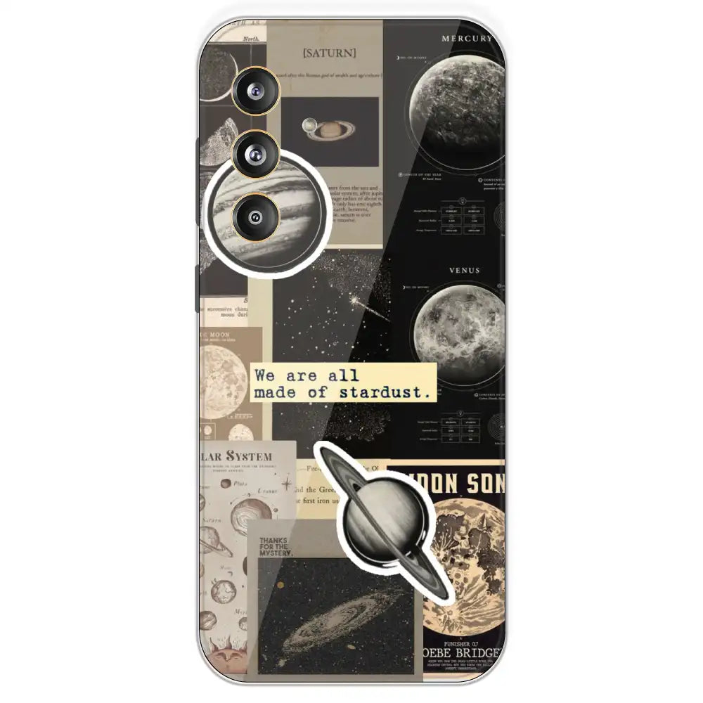 Planets - Printed Silicone Case For Samsung Galaxy F55