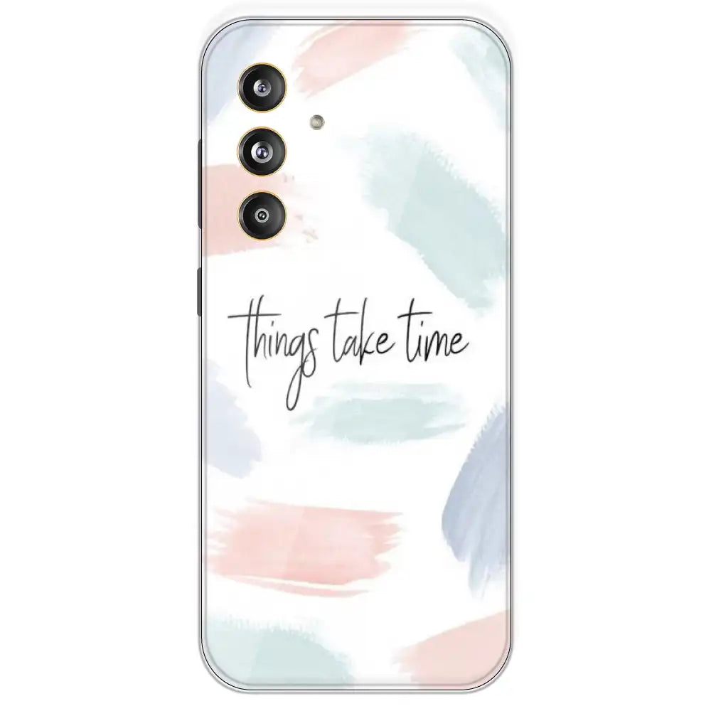 Things Take Time - Printed Silicone Case For Samsung Galaxy F55