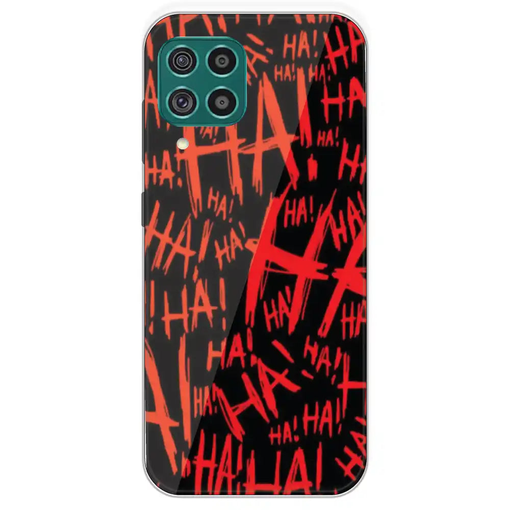 Ha ! - Printed Silicone Case For Samsung Galaxy F62