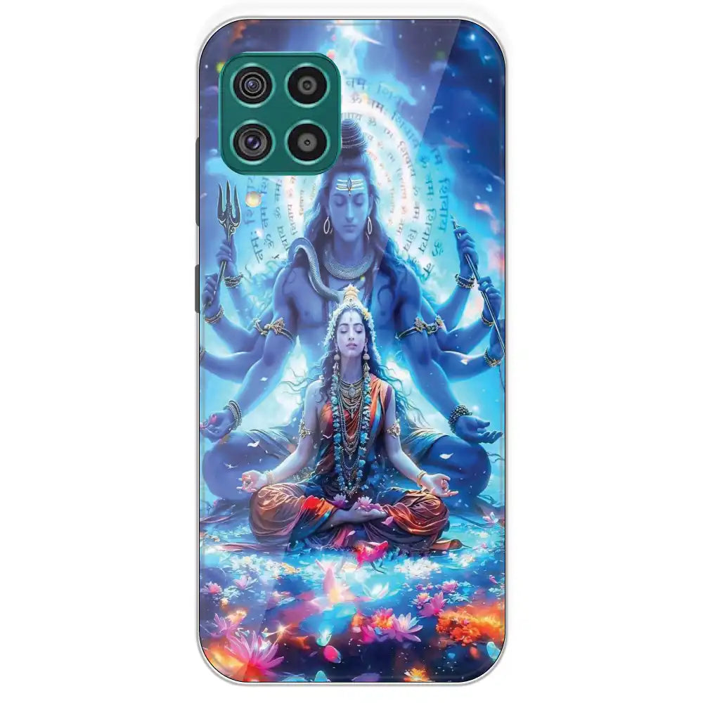 Shiv Parvati - Printed Silicone Case For Samsung Galaxy F62