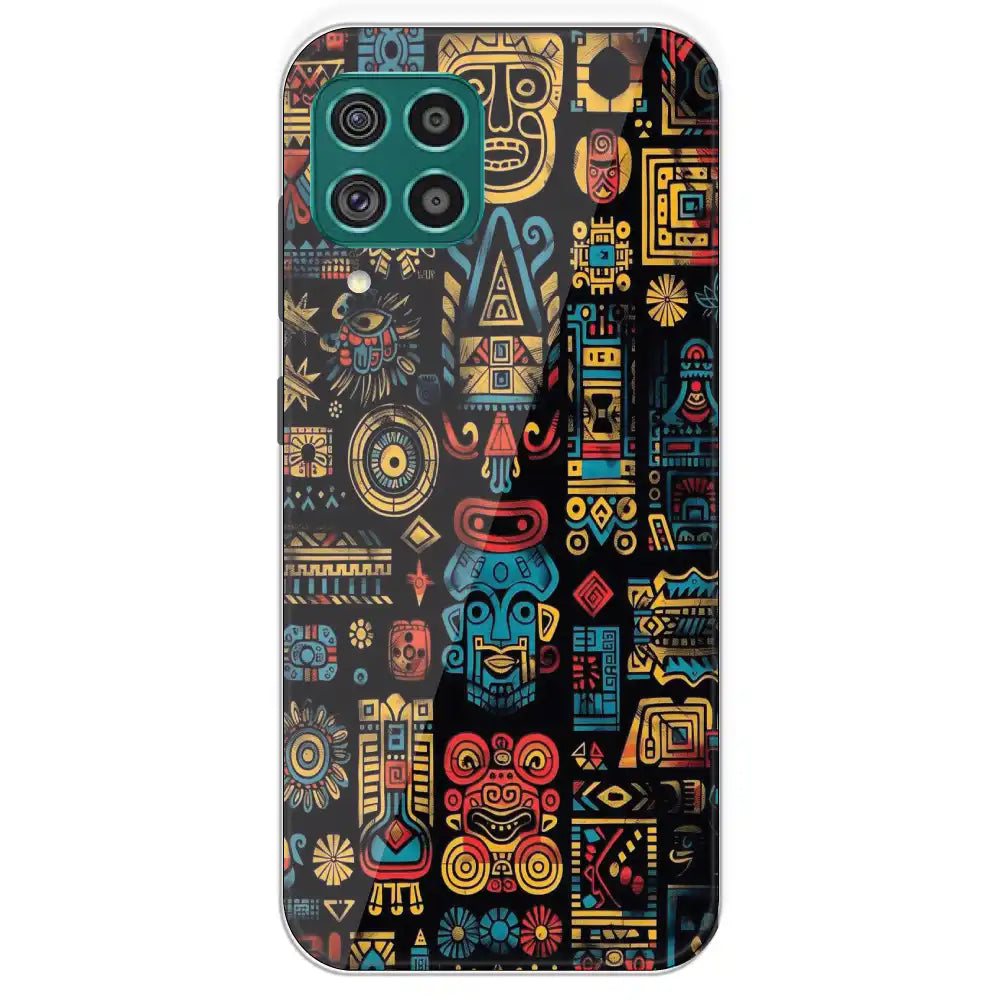 Modern Art - Printed Silicone Case For Samsung Galaxy F62
