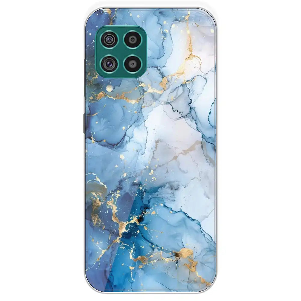 Blue Marble - Printed Silicone Case For Samsung Galaxy F62