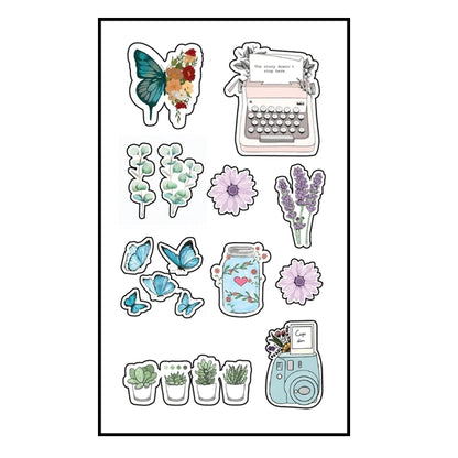 Floral Themed Stickers