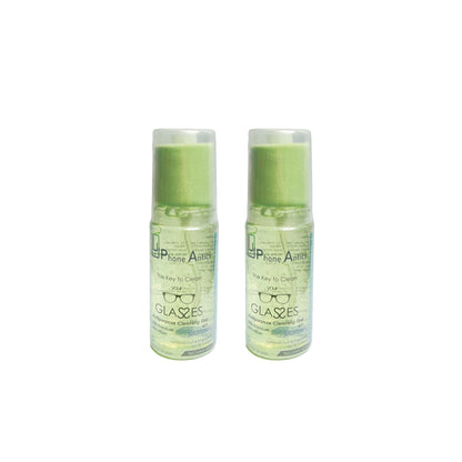 Mobile Screen Cleaning Gel With Microfiber Cloth- Green Apple