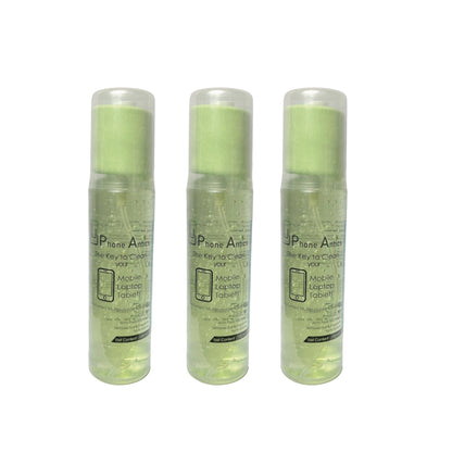 Mobile Screen Cleaning Gel With Microfiber Cloth- Green Apple
