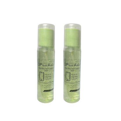 Mobile Screen Cleaning Gel With Microfiber Cloth- Green Apple