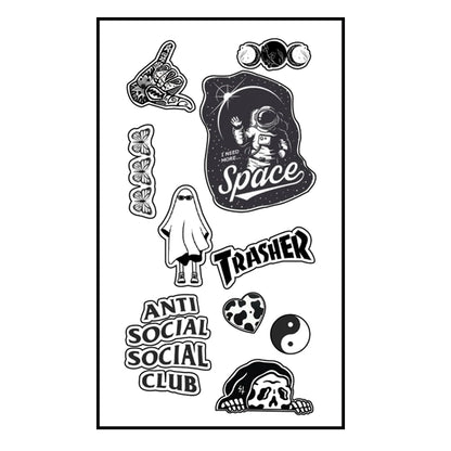 Grunge Themed Stickers