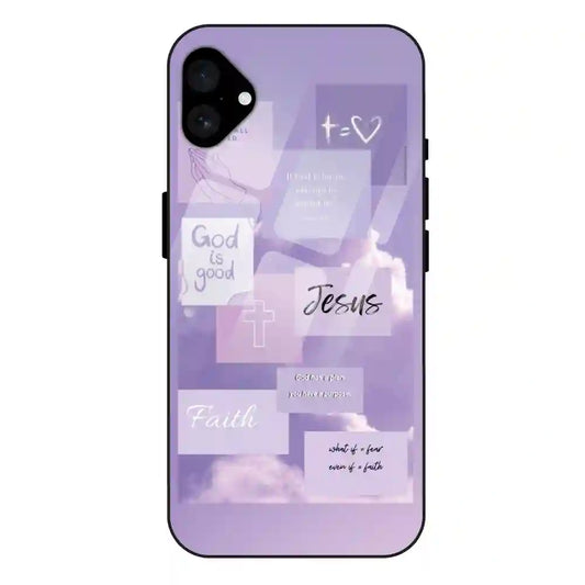 'Jesus My Lord - Glass Case For Apple iPhone 16