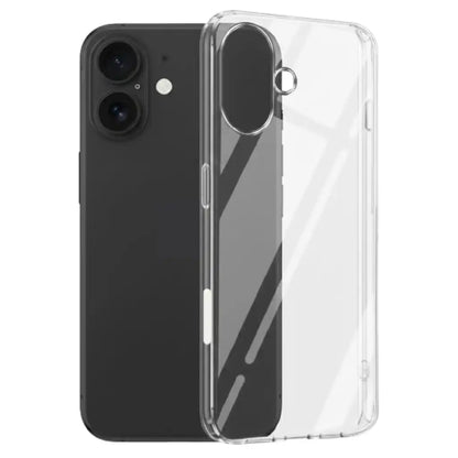 Premium Anti Yellow Clear Case For Iphone 16 Plus