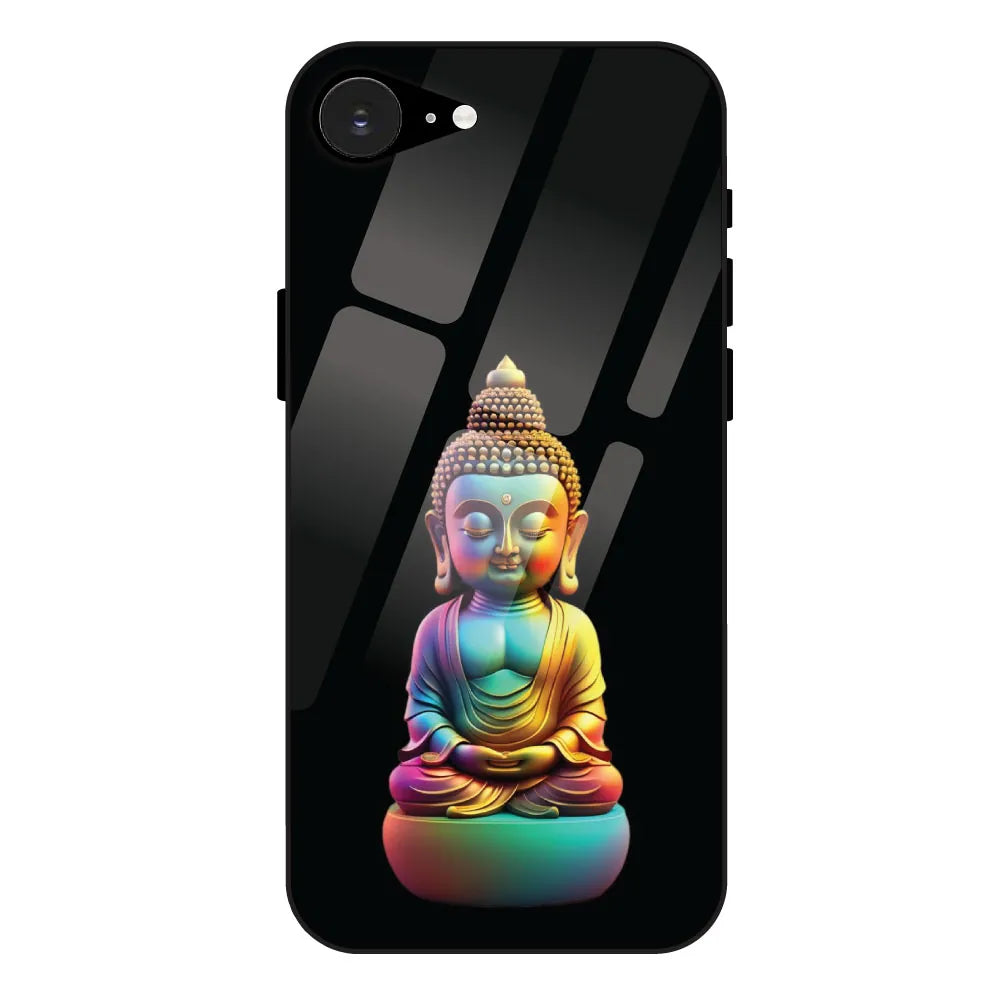 Gautam Buddha - Glass Case For Apple iPhone 16E