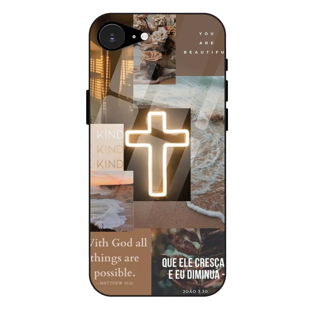 Jesus Son Of God - Glass Case For Apple iPhone 16E