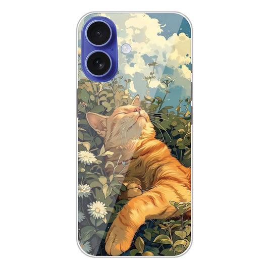 Garfield Sleeping - Printed Silicone Case For Apple iPhone 16