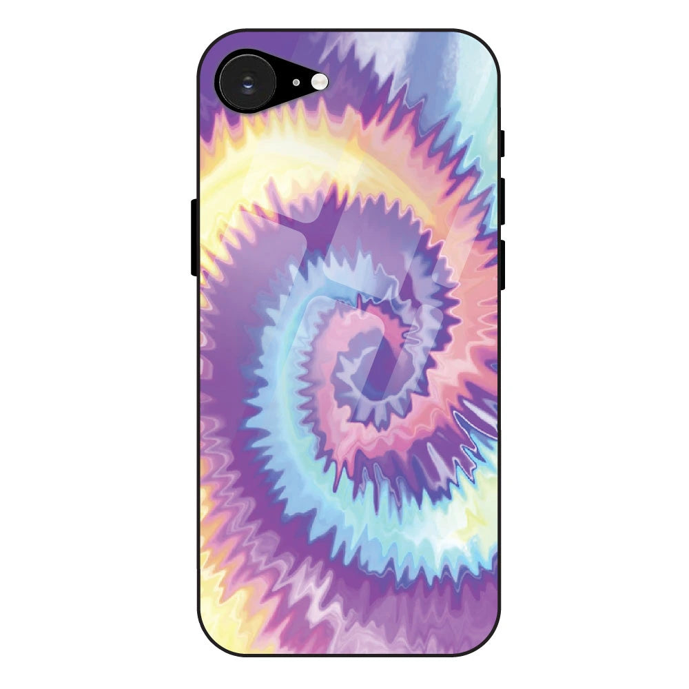 Unicorn Tie Dye - Glass Case For Apple iPhone 16e