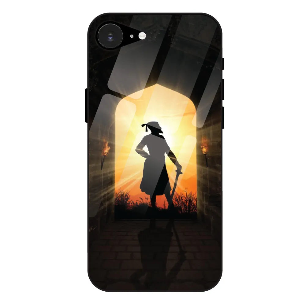 Shivaji Maharaj - Glass Case For Apple iPhone 16E