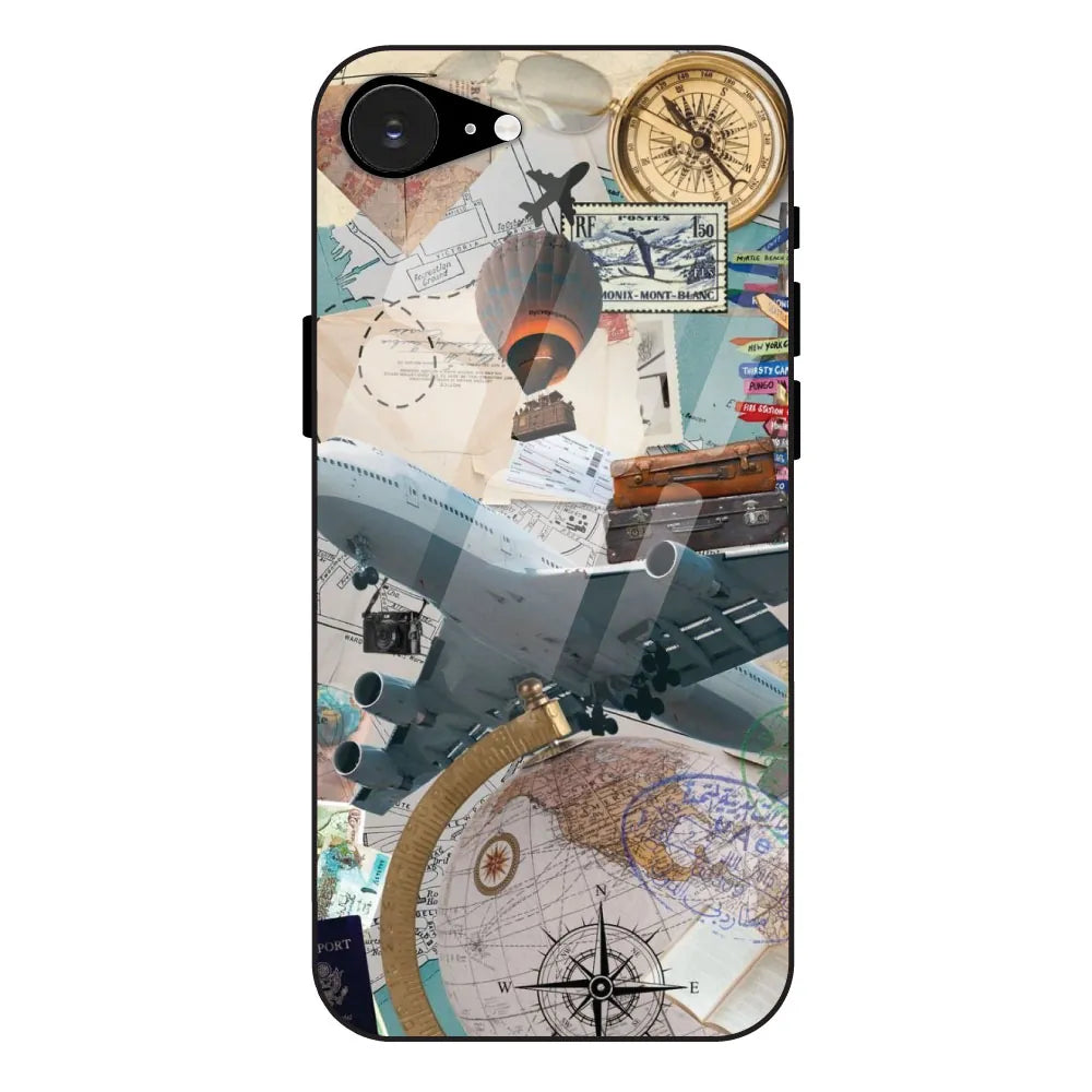 Around the World - Glass Case For Apple iPhone 16E