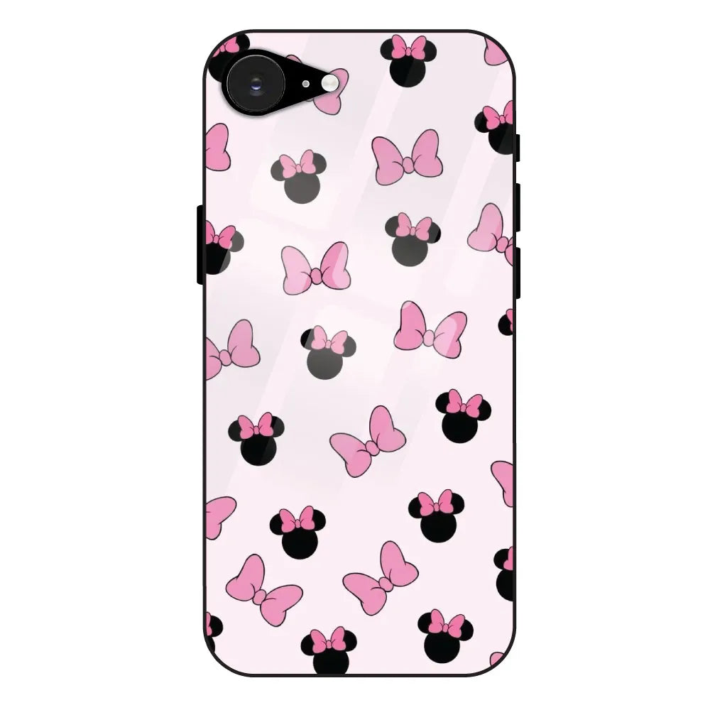 Bow Tie - Glass Case For Apple iPhone 16E