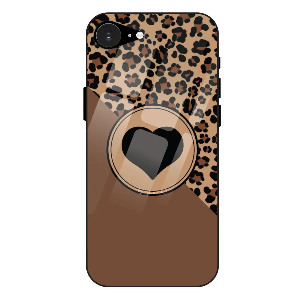 Black Heart - Glass Case For Apple iPhone 16E