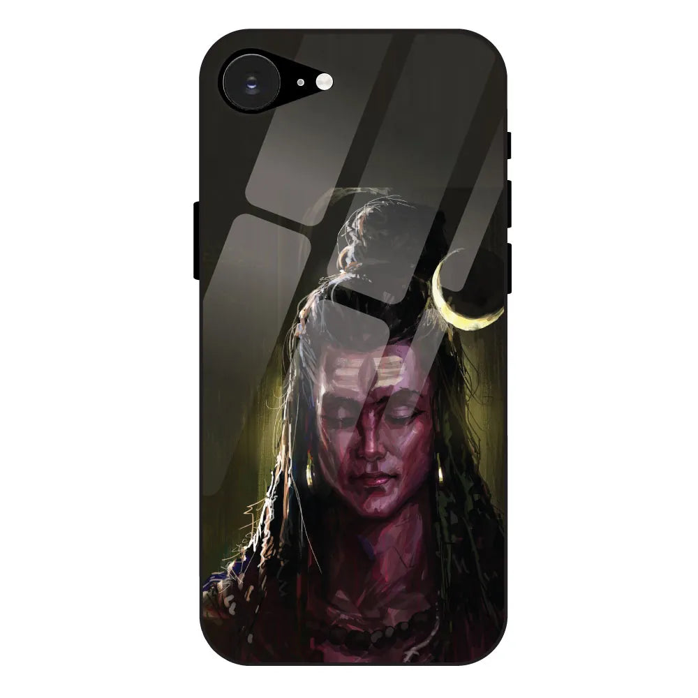 Lord Shiva - Glass Case For Apple iPhone 16E
