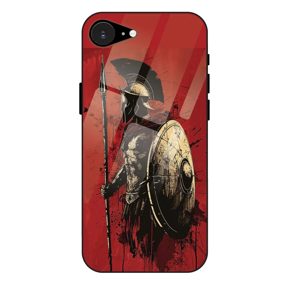 War - Glossy Metal Silicone Case For Apple iPhone 16E