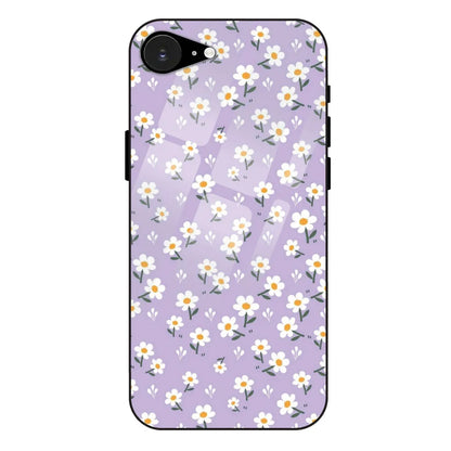 Lavender Daisy - Glass Case For Apple iPhone 16E