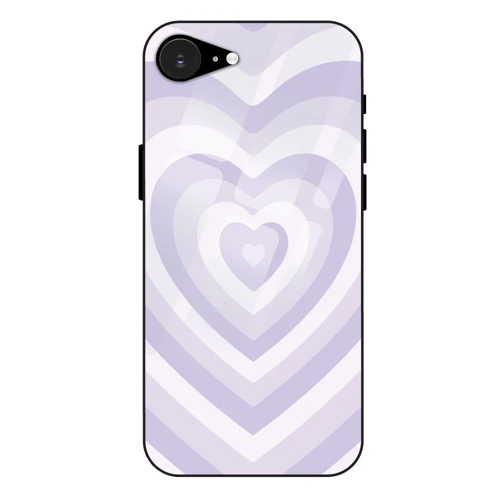 Blue Hearts - Glass Case For Apple iPhone 16E