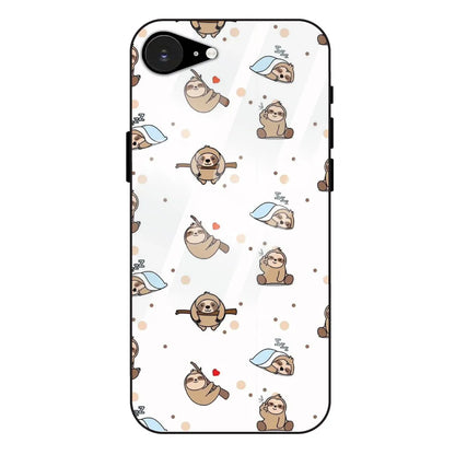 Sloths - Glass Case For Apple iPhone 16E