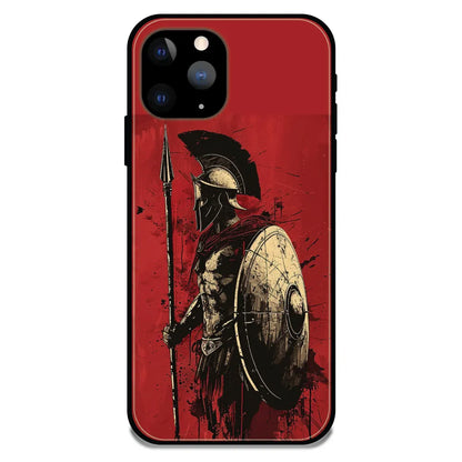 'War - Glossy Metal Silicone Case For Apple iPhone 11 Pro Max