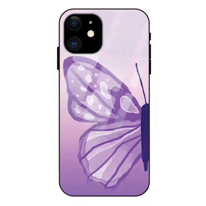 'Butterfly Art - Glass Case For Apple iPhone 11