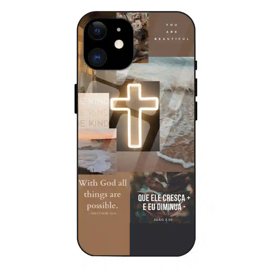 'Jesus Son Of God - Glass Case For Apple iPhone 11