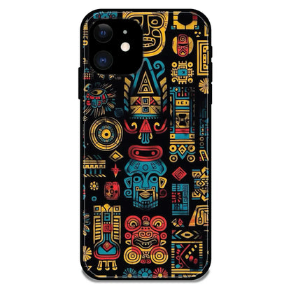 'Crepe Pattern - Glossy Metal Silicone Case For Apple iPhone 11