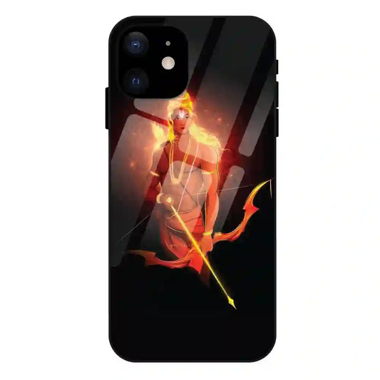 'Lord Rama - Glass Case For Apple iPhone 12 Mini