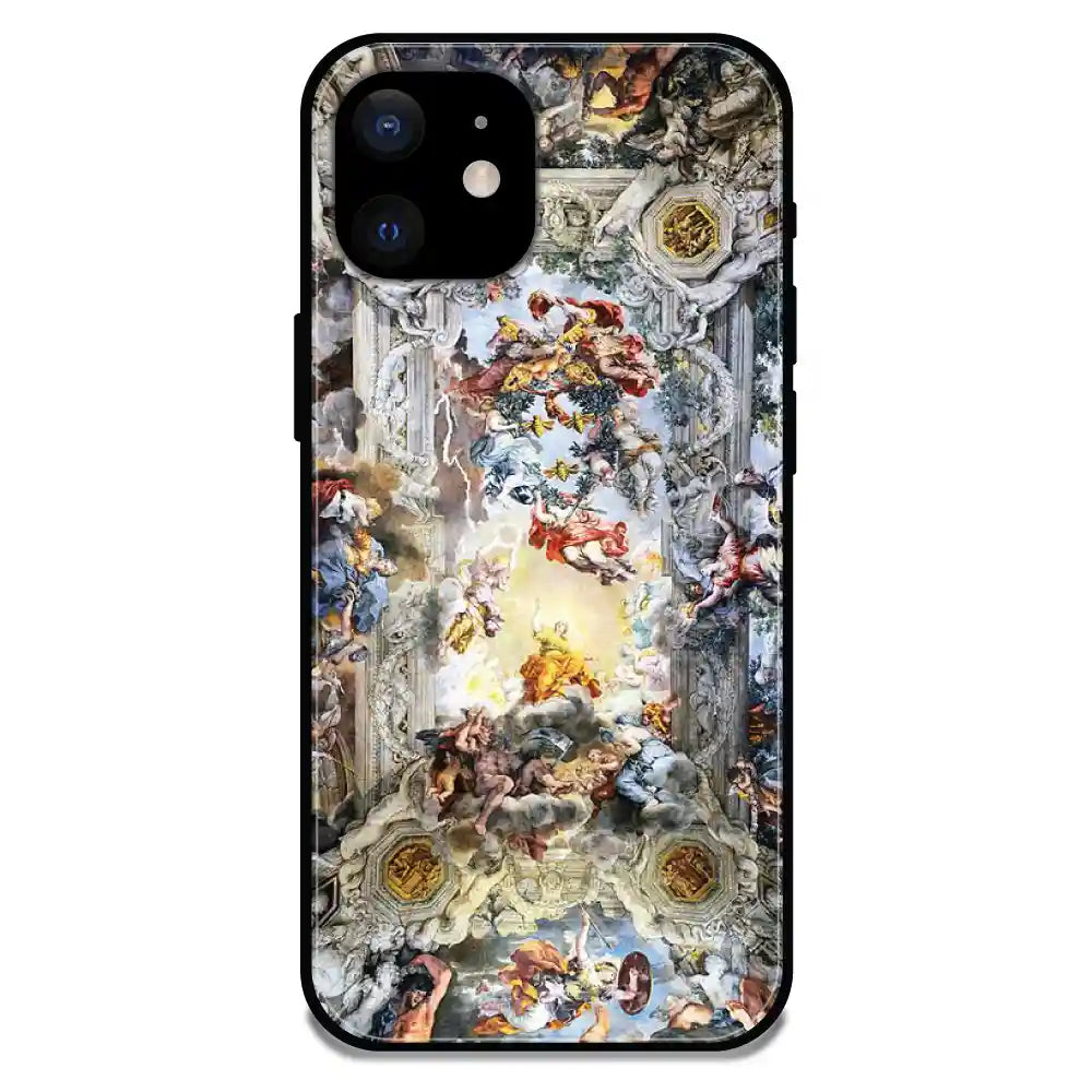 'Allegory of Divine Providence and Barberini Power - Glossy Metal Silicone Case For Apple iPhone 12 Mini
