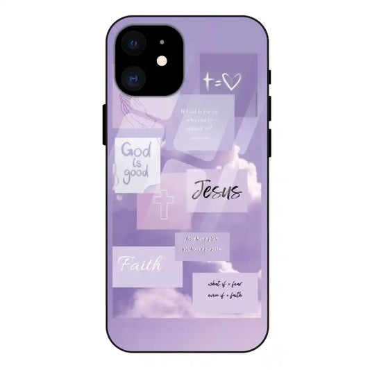 'Jesus My Lord - Glass Case For Apple iPhone 12