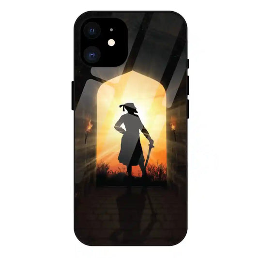 'Shivaji Maharaj - Glass Case For Apple iPhone 12