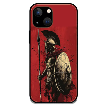 'War - Glossy Metal Silicone Case For Apple iPhone 13 Mini