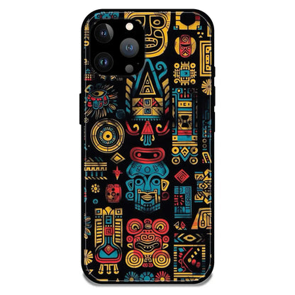 'Crepe Pattern - Glossy Metal Silicone Case For Apple iPhone 13 Pro Max