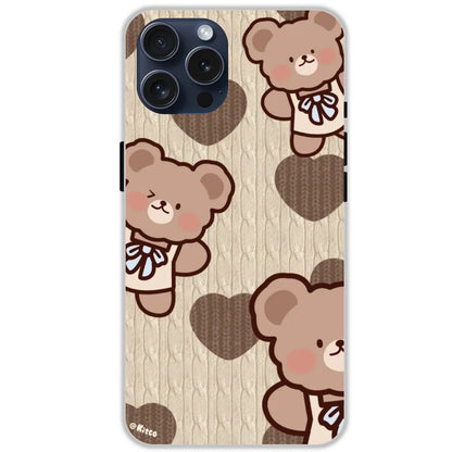Teddy Heart - Hard Cases For Apple iPhone 13 Pro