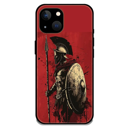 'War - Glossy Metal Silicone Case For Apple iPhone 13